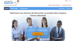 Desktop Screenshot of connexion-emploi.com